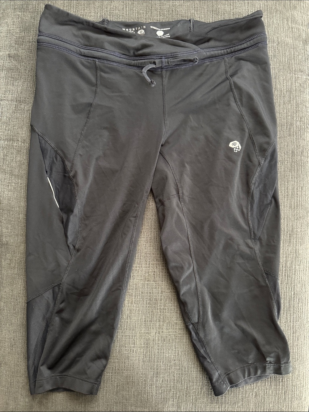 Mountain Hardwear Men's Black Capri Sweatpants